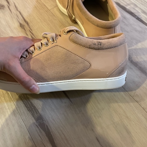 Jimmy Choo Miami suede trainers size 35 - Picture 4 of 4
